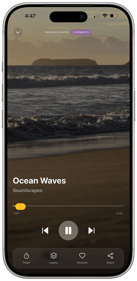 Island Vault iPhone mock